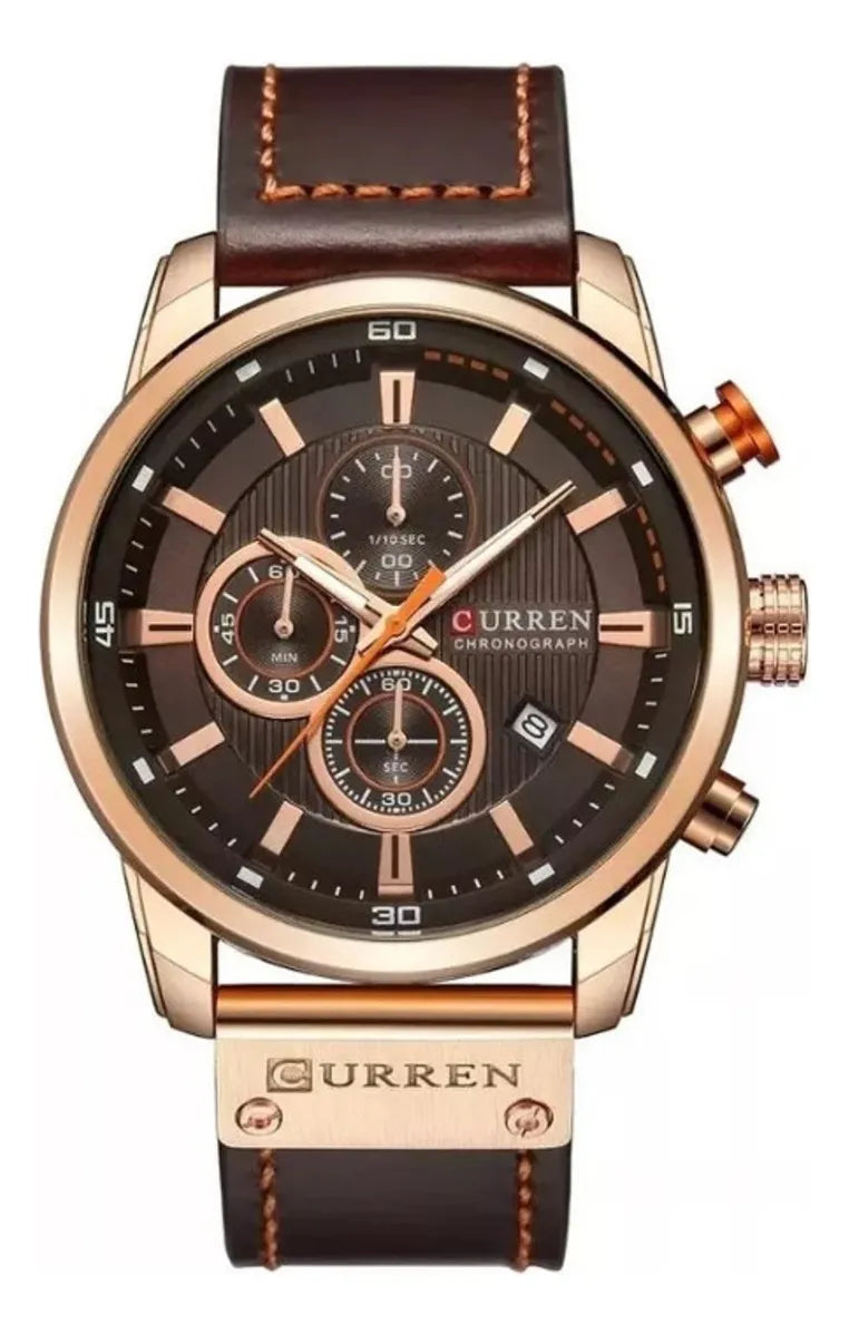 Reloj Para Hombre Curren 8291 Kreb942001 Marrón