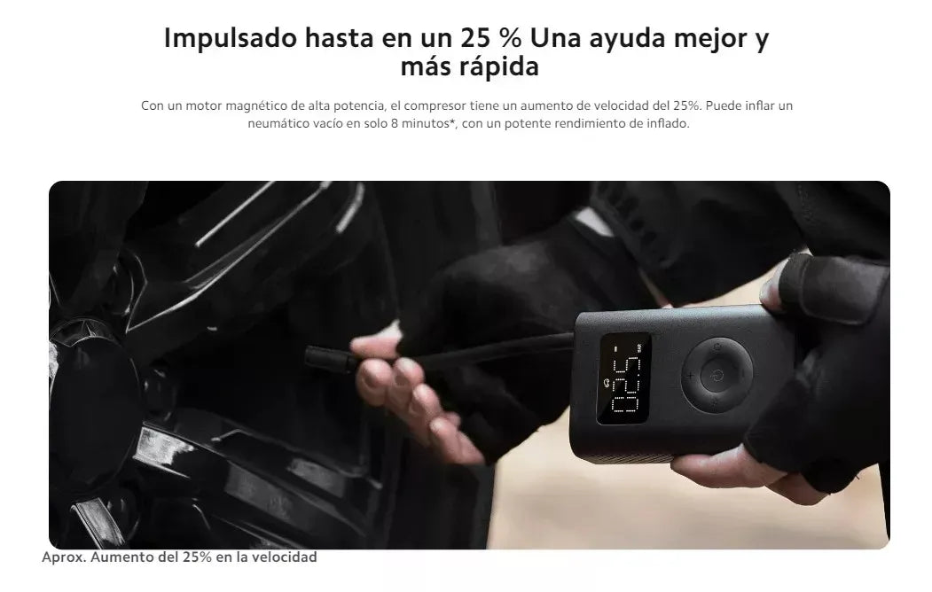 Compresor De Aire Eléctrico Portátil